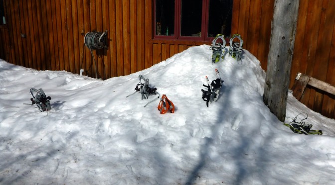 Snowshoes in the Snow